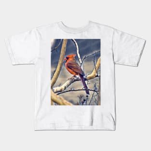 Northern Cardinal Kids T-Shirt